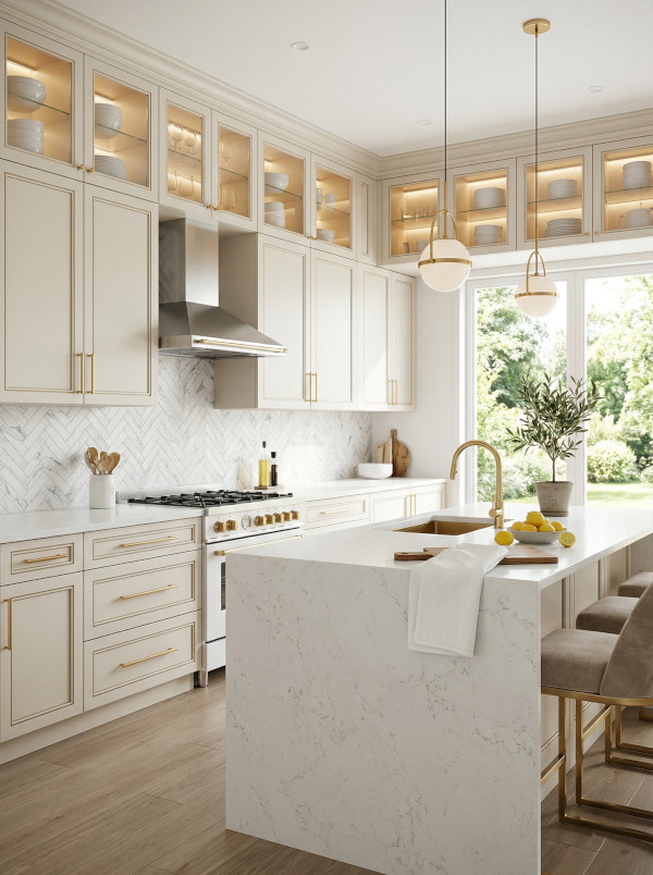 مطبخ نيو كلاسيك